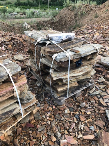 Плитняк кора дерева 50-100мм для пошаговых дорожек купить в Нягани