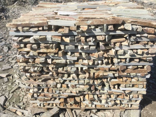 Горбушка златолит золотистый для облицовки купить в Нягани