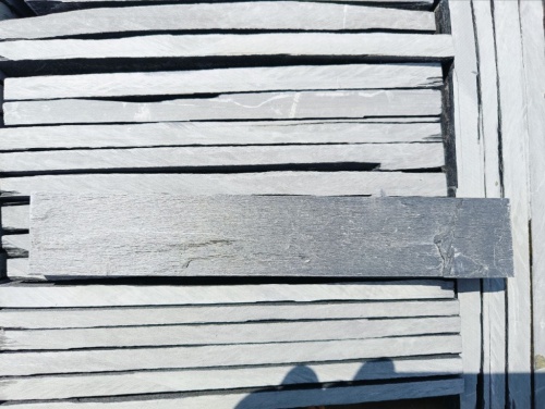 Плитка чёрная из натурального камня фасадная 30 см * 5 см, толщина 7 мм -30 мм купить в Нягани